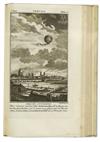 BALLOONING.  Faujas de Saint-Fond, Barthélemy. Beschryving der Proef-neemingen met Konstige Lugtbollen.  2 vols. in one.  1784